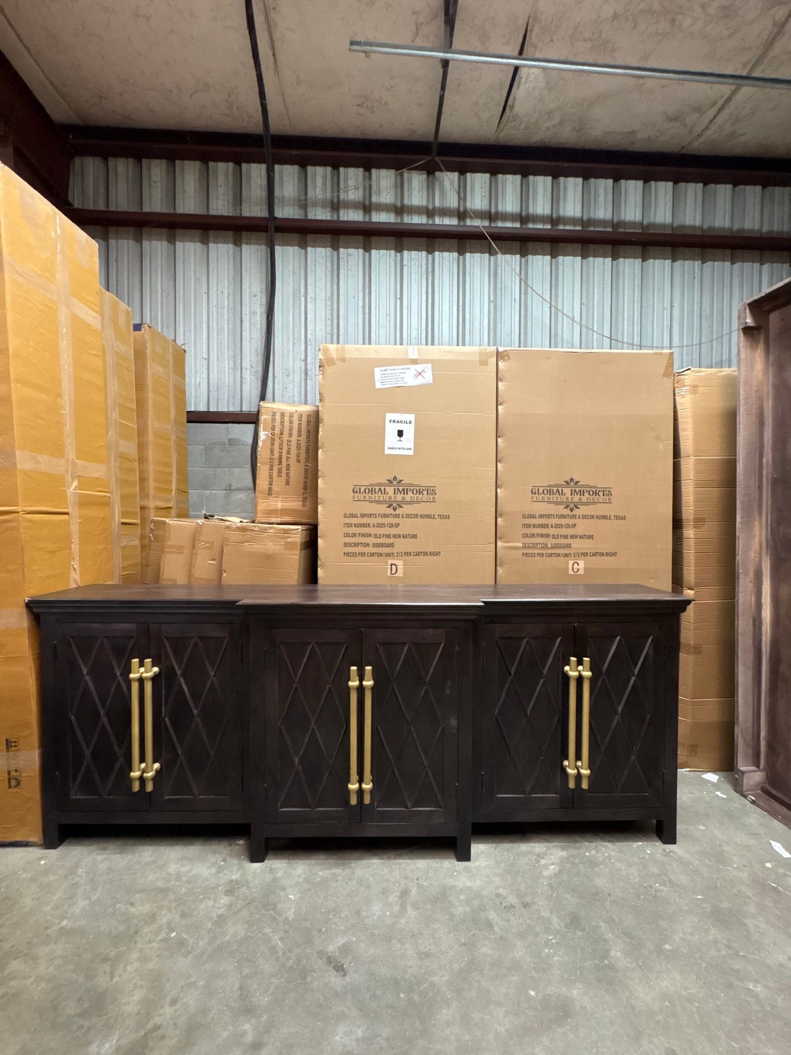 dark mango cross front buffet