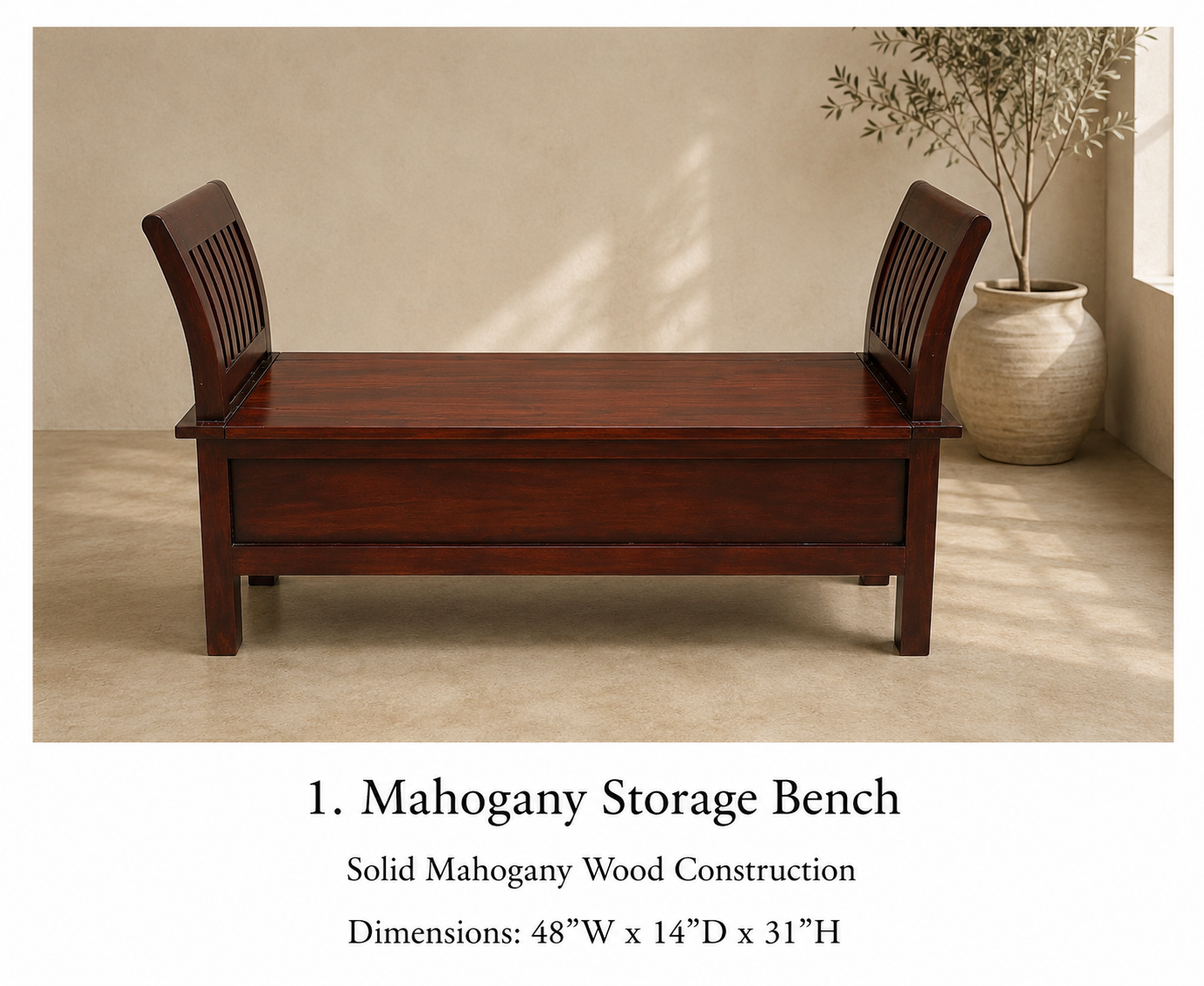 Blanket Chest Bench