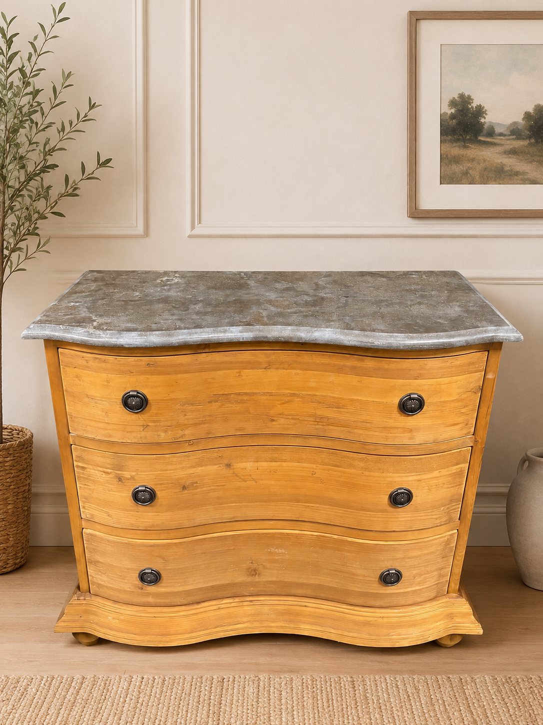 Soapstone 3 drawer chest