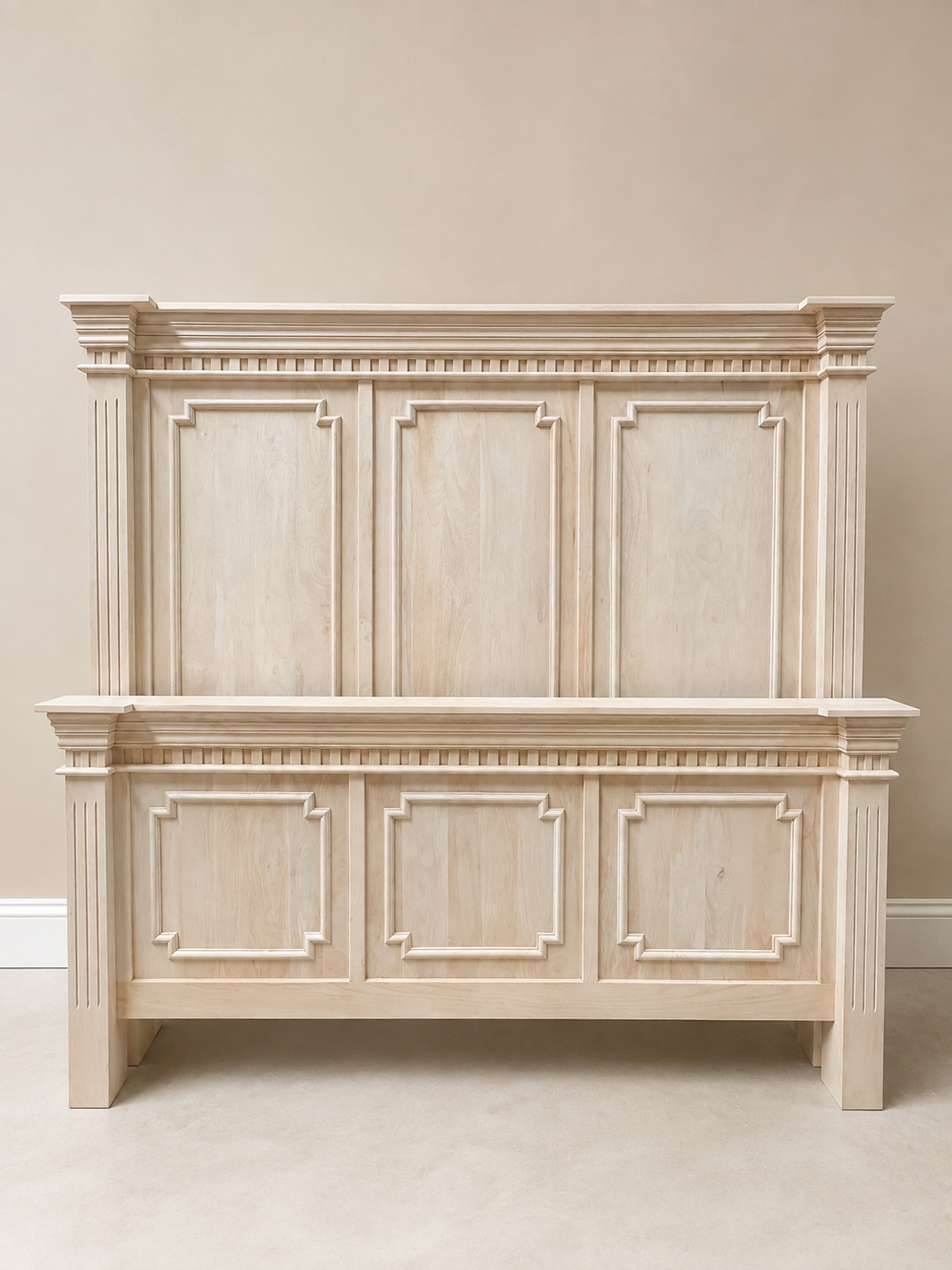 SK40K Natural King Bed