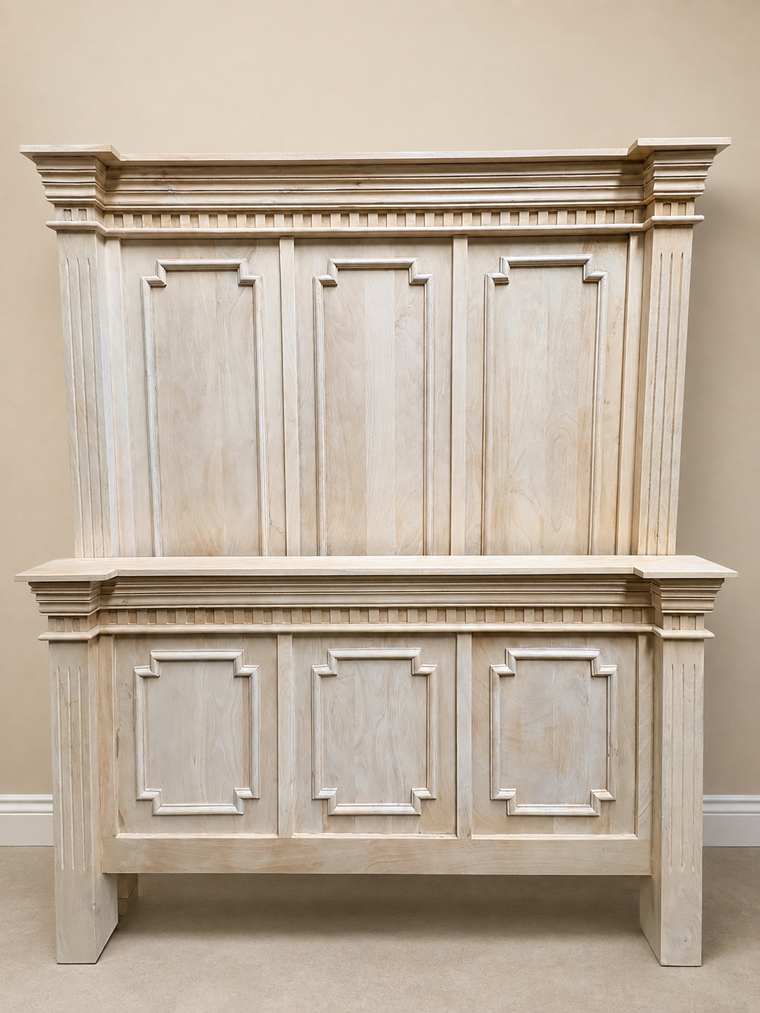SK40Q NATURAL QUEEN BED